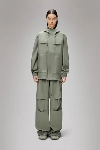 RAINS RAINS SUVA HARDSHELL CARGO JACKET