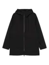 Rains Suva Hardshell Coat In Black