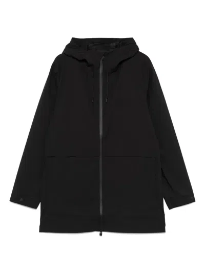 Rains Suva Hardshell Coat In Black