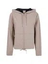 Rains Suva Hardshell Hooded Jacket In Neutral