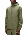 Rains Suva Hardshell Jacket In Green