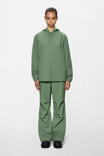 Rains Suva Hardshell Jacket In Green