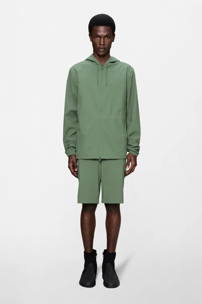 Rains Suva Hardshell Jacket In Green