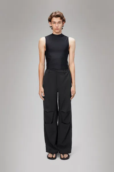 Rains Suva Hardshell Pants Wide In Black