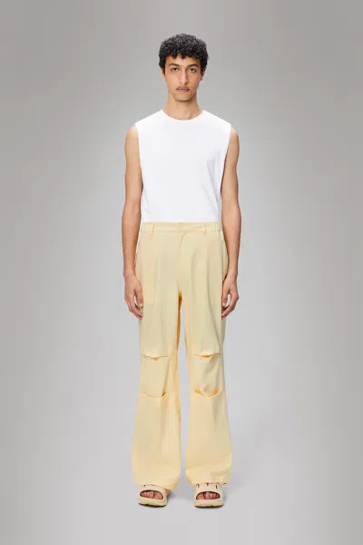 Rains Suva Hardshell Pants Wide In Gleam