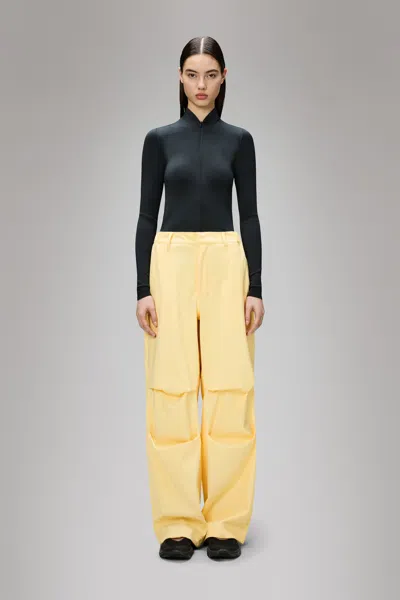 Rains Suva Hardshell Pants Wide In Gleam