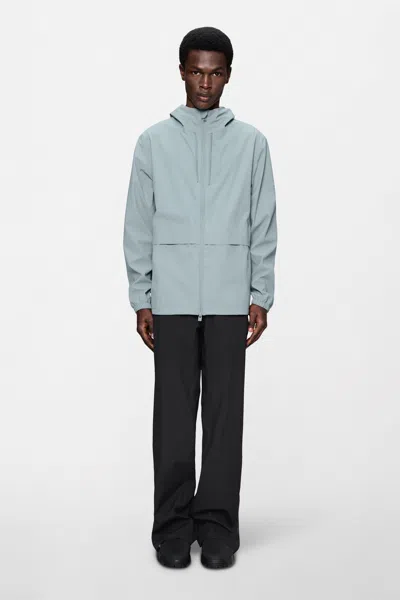 Rains Suva Hardshell Pocket Jacket In Blue