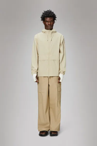 Rains Suva Hardshell Pocket Jacket In Yellow