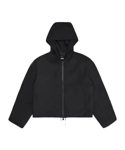 Rains Suva Hardshell Short String Jacket In Black
