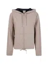 Rains Suva Hardshell Hooded Jacket In Neutral