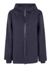 Rains Suva Hardshell String Jacket In Black