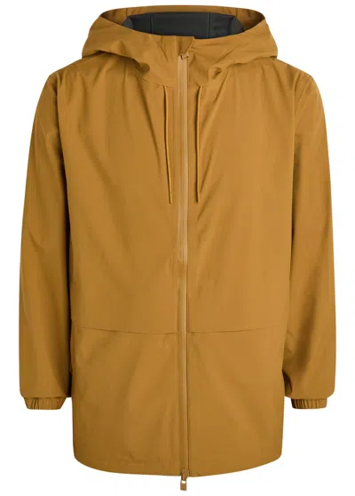 Rains Suva Hardshell Waterproof Jacket In Brown