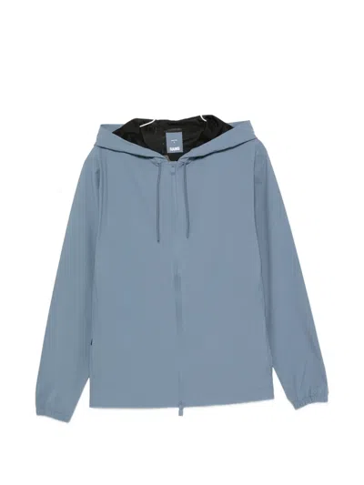 Rains Suva Hardshell Zip-up Jacket In Transparent