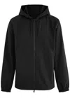 Rains Suva Waterproof Hooded Raincoat In Black