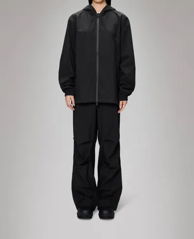 Rains Suva Long Rain Jacket In Black