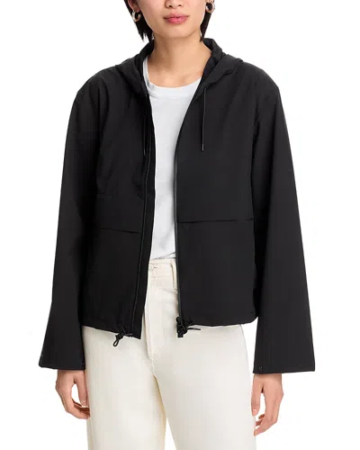 Rains Suva Shortstring Jacket In Black