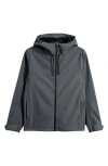 Rains Suva Softshell Jacket In Gray