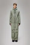 Rains Suva Softshell Jacket In Green