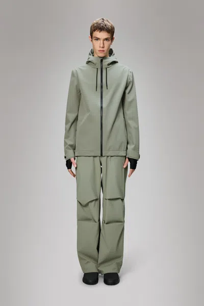 Rains Suva Softshell Jacket In Green