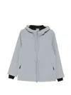 Rains Suva String Hooded Jacket In Blue