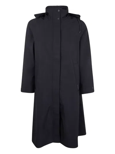 RAINS SUVA VISION SOFTSHELL A-LINE HOODED RAINCOAT