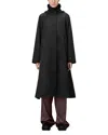 Rains Suva Vision Softshell A Line Jacket In Black