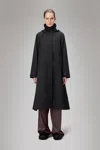 Rains Suva Vision Softshell A-line W Jacket In Black