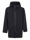 Rains Suva Vision Softshell Hooded Raincoat In Black