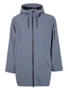 Rains "suva" Vision Softshell Jacket In Blue