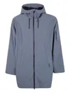 Rains "suva" Vision Softshell Jacket In Blue