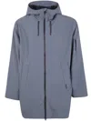 Rains "suva" Vision Softshell Jacket In Blue