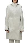 Rains Suva Hardshell Long W Rain Jacket In Matrix In Matrix