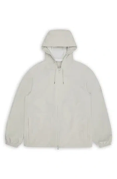 Rains Suva Waterproof Hooded Jacket In Gray