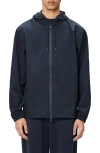 Rains Suva Waterproof Hooded Jacket In Navy