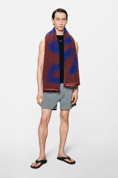 Rains Swim Towel Ripple In Brown