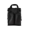 Rains Texel Tote Backpack In Black