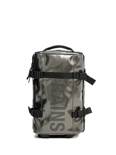 Rains Texel Cabin Luggage In Metallic