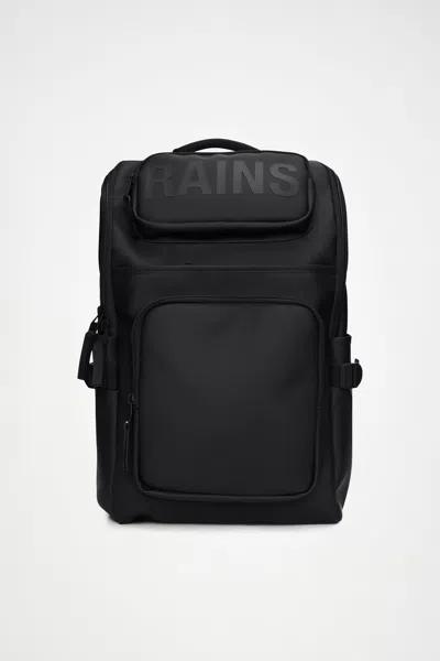 Rains Texel Cargo Backpack In Black