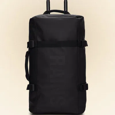 Rains Texel Check-in Suitcases Bag In Black