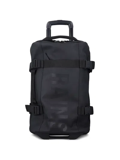 Rains Texel Logo-print Trunk Bag In Black