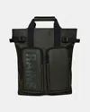 Rains Texel Tote Backpack In Green