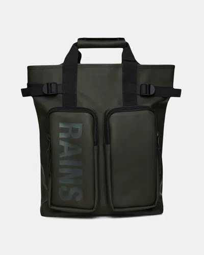 Rains Texel Tote Backpack In Green