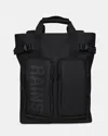 Rains Texel Tote Backpack In Black