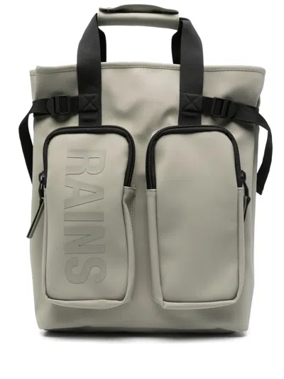Rains Texel Tote Backpack In Grey