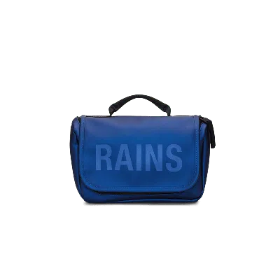 Rains Texel Wash Bag In Blue