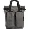 Rains Texel Waterproof Tote Backpack In Gray