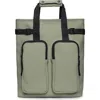 Rains Texel Waterproof Tote Backpack In Sand