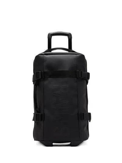 Rains Texel Wheeled Holdall In Black