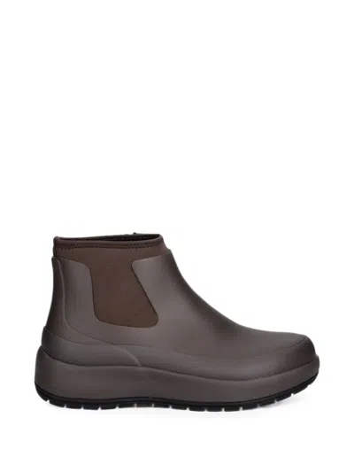Rains The Dry Elasticated-insert Ankle Boots In Brown