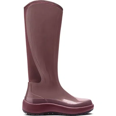 Rains The Dry High Waterproof Rain Boot In Purple